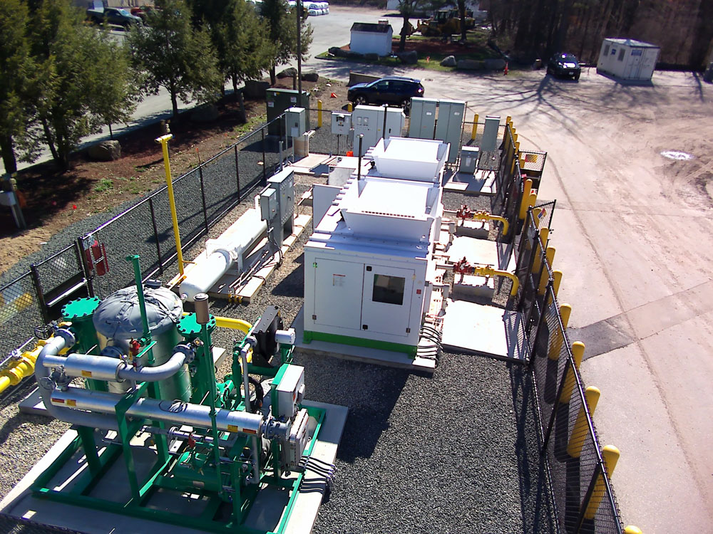 Clean Energy-USA Hauling & Recycling New CNG Station