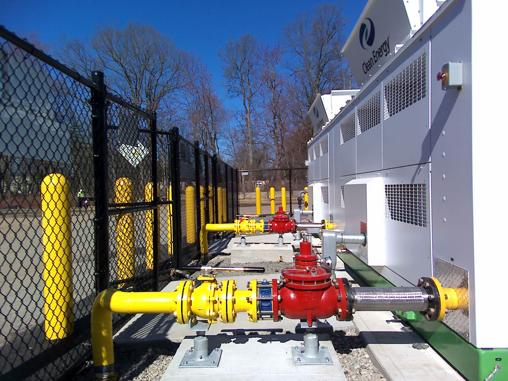 Clean Energy-USA Hauling & Recycling New CNG Station