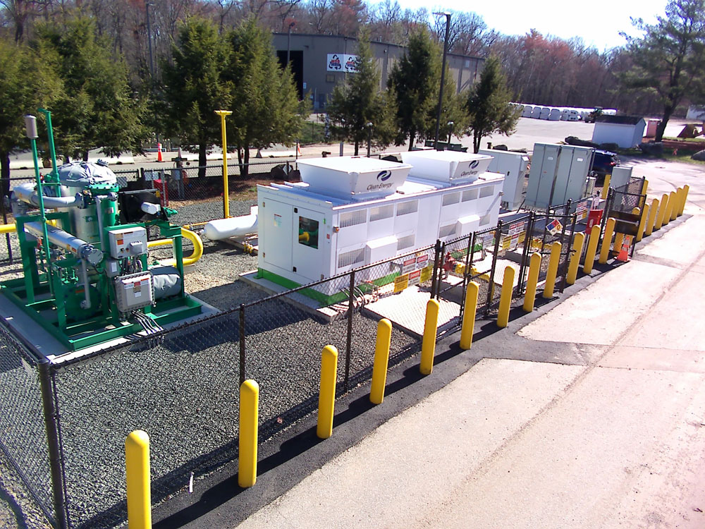 Clean Energy-USA Hauling & Recycling New CNG Station