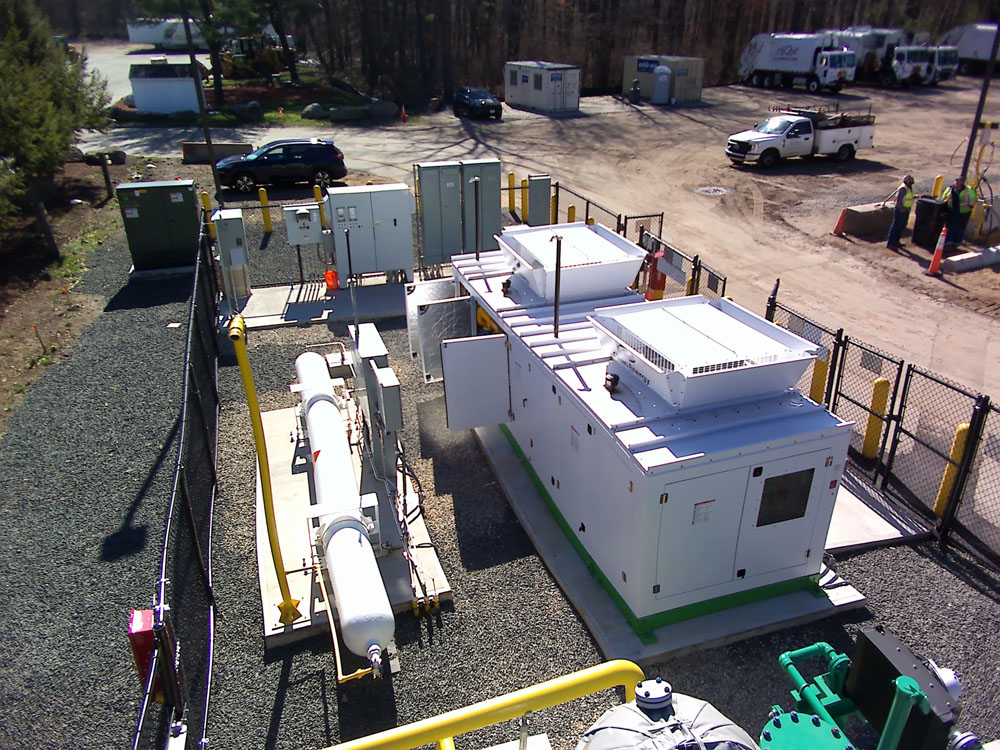 Clean Energy-USA Hauling & Recycling New CNG Station